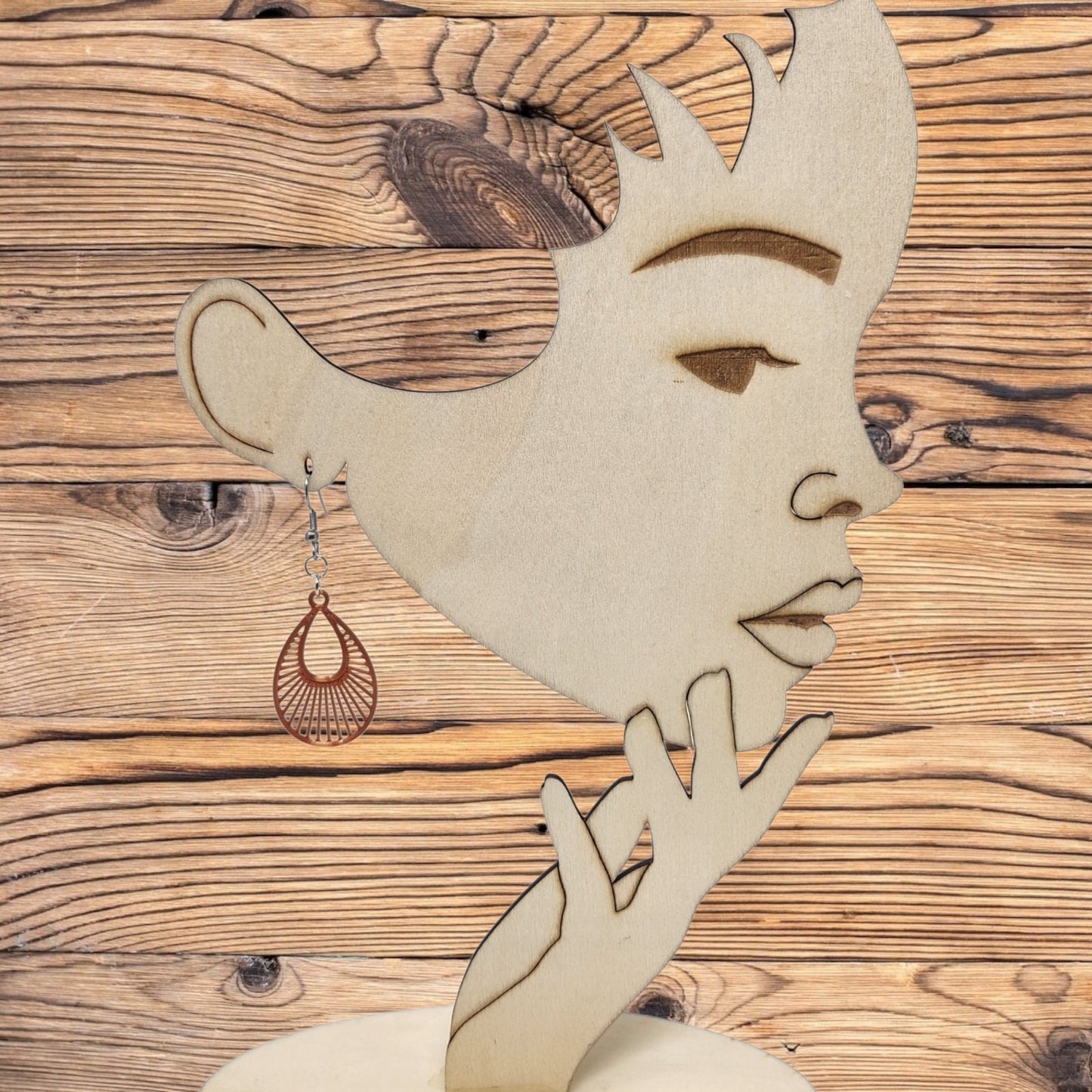 3D Printed Tropical Sun Ray Tear Dangle Earrings - Vibrant Beach-Ready Accessories