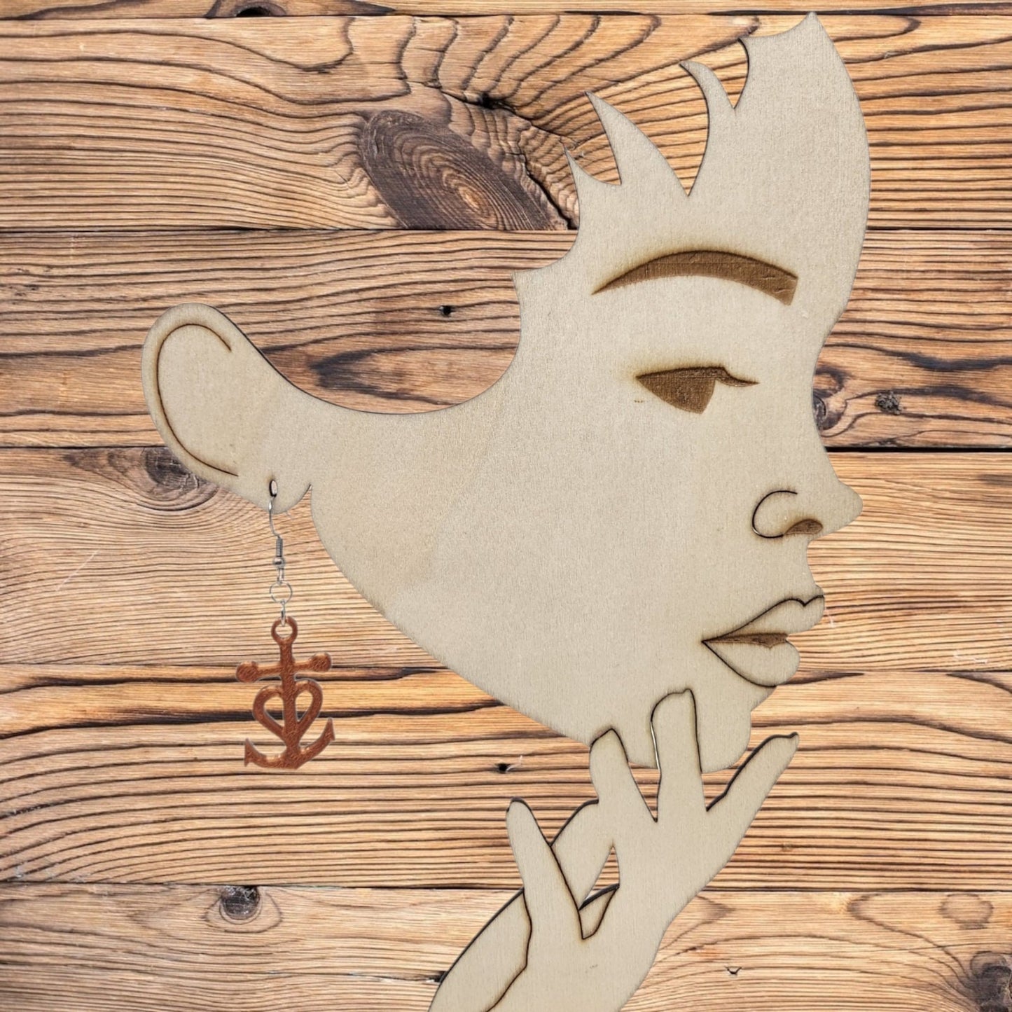 Unique Camargue Cross Earrings: 3D Printed Sea Life Delicacy