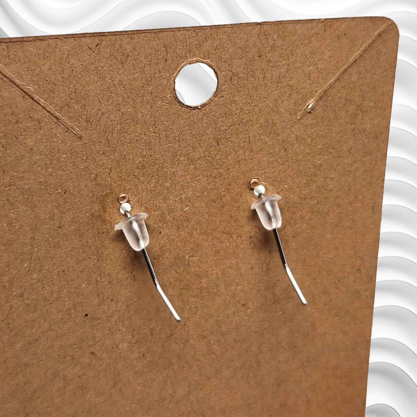 Religious Jewelry -  Faith Cross Dangle Earrings - 3D Printed for Inspired Style & Unique Look