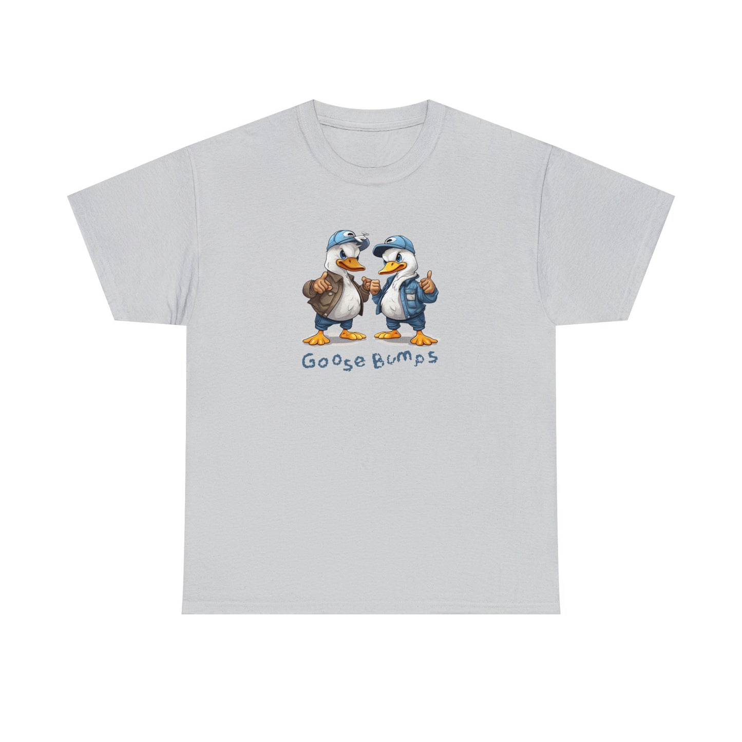 Goose Bumps Pun Fist Bump Hello Parody Animal Silly Fun | animal shirt | Funny Goose shirt- Comfort colors T-shirt