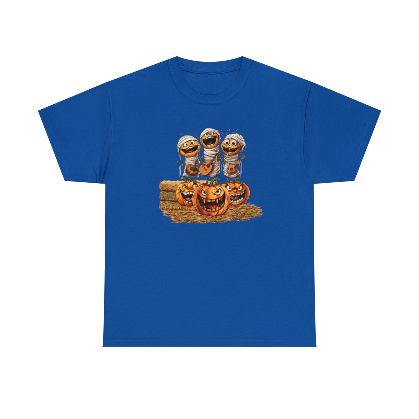 Halloween Mummy Crooner Singer Trio w/ Guitars - Spooky Bandages and Melodies Ho down in the Hay