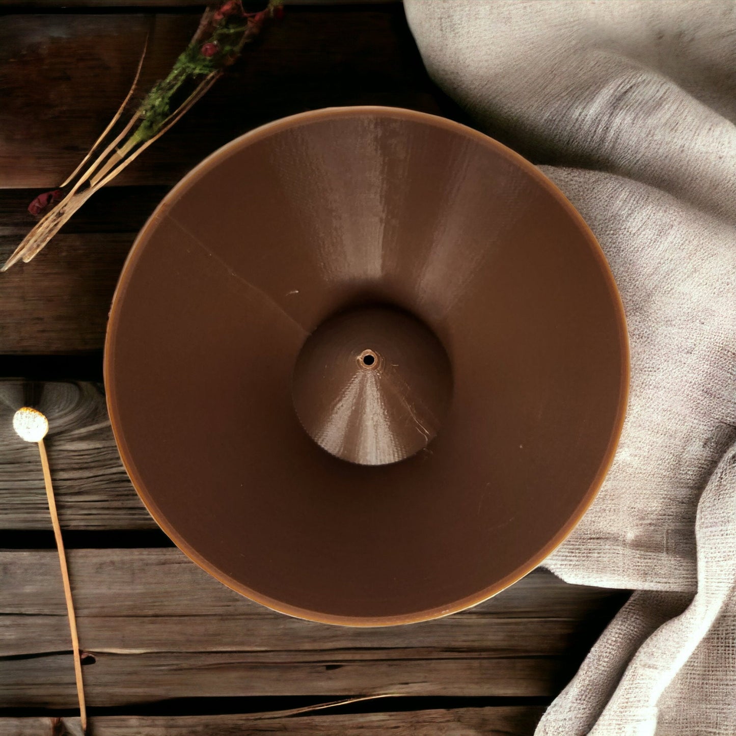 Minimalist Ash Catcher, Sturdy Incense Holder for Sticks - Handcrafted Sphere Inspired 3D Printed Incense Burner