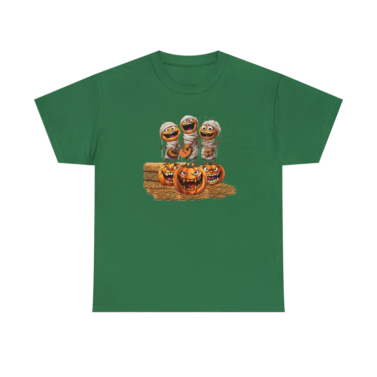 Halloween Mummy Crooner Singer Trio w/ Guitars - Spooky Bandages and Melodies Ho down in the Hay