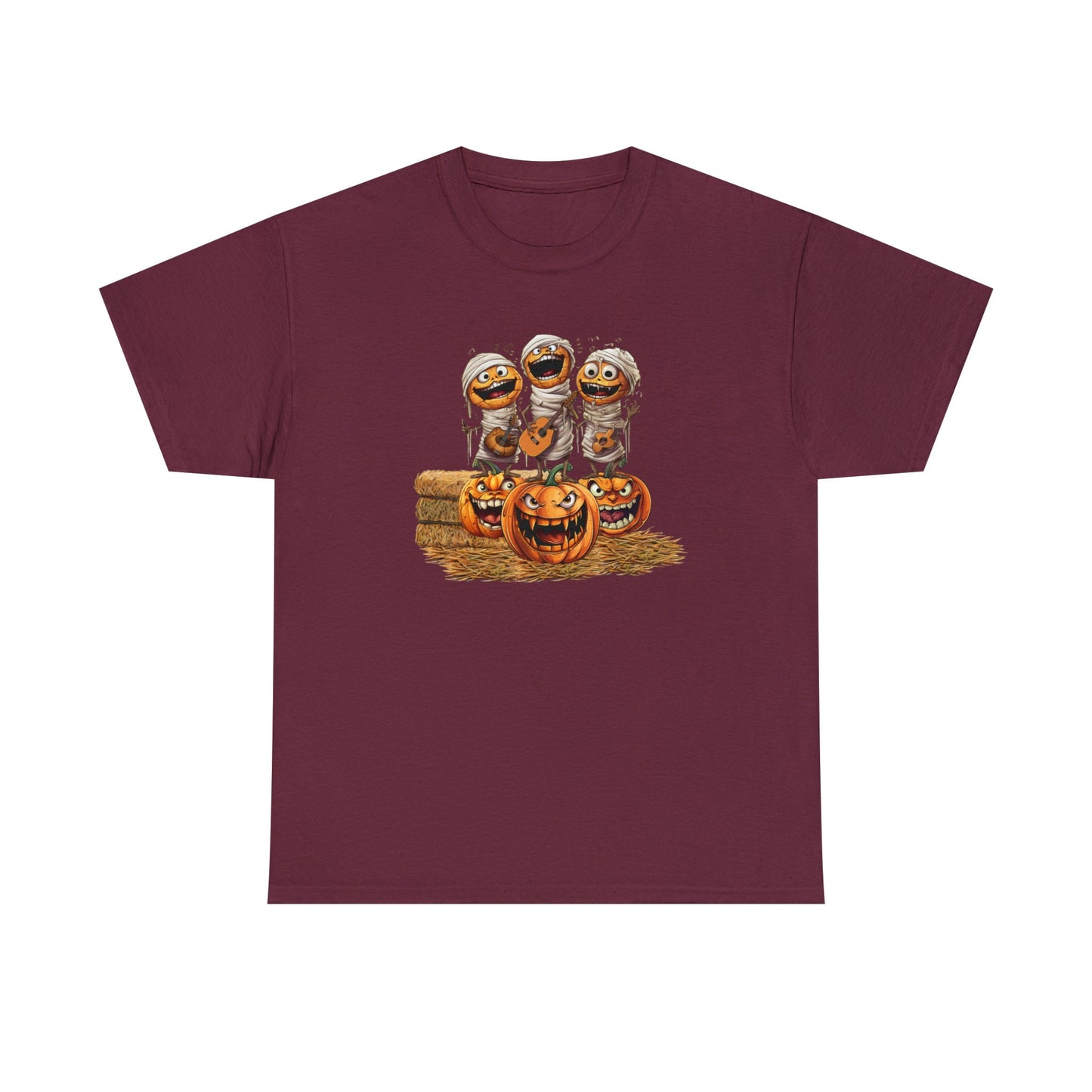 Halloween Mummy Crooner Singer Trio w/ Guitars - Spooky Bandages and Melodies Ho down in the Hay