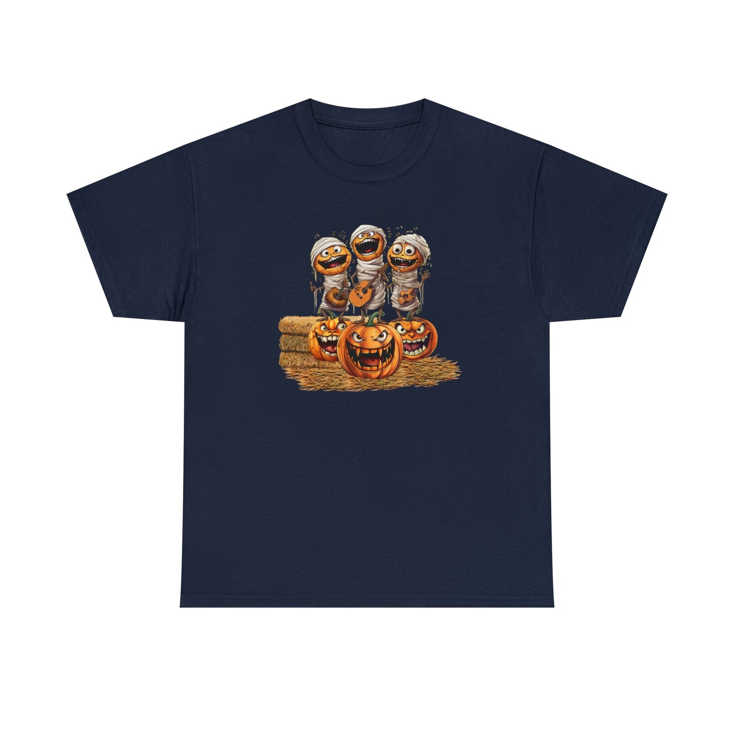 Halloween Mummy Crooner Singer Trio w/ Guitars - Spooky Bandages and Melodies Ho down in the Hay