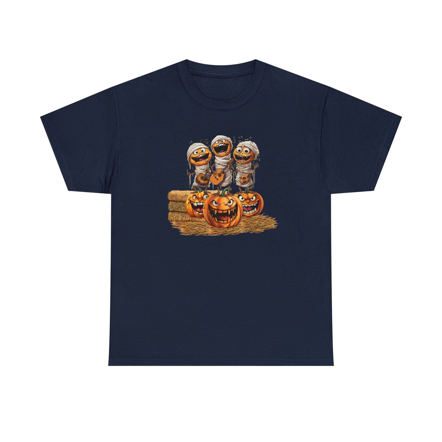 Halloween Mummy Crooner Singer Trio w/ Guitars - Spooky Bandages and Melodies Ho down in the Hay