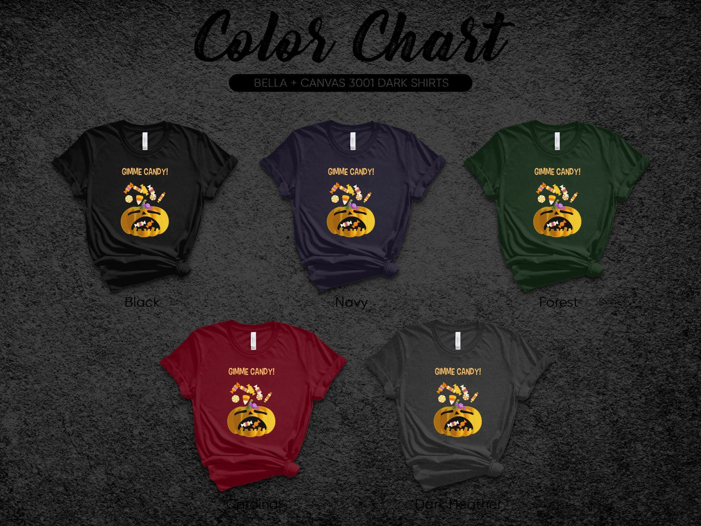 Gimme Candy Shirt - Halloween Sweet Tooth Delight, Angry Pumpkin Tee, I Want Sweets Shirt, Halloween Candy Lover Shirt