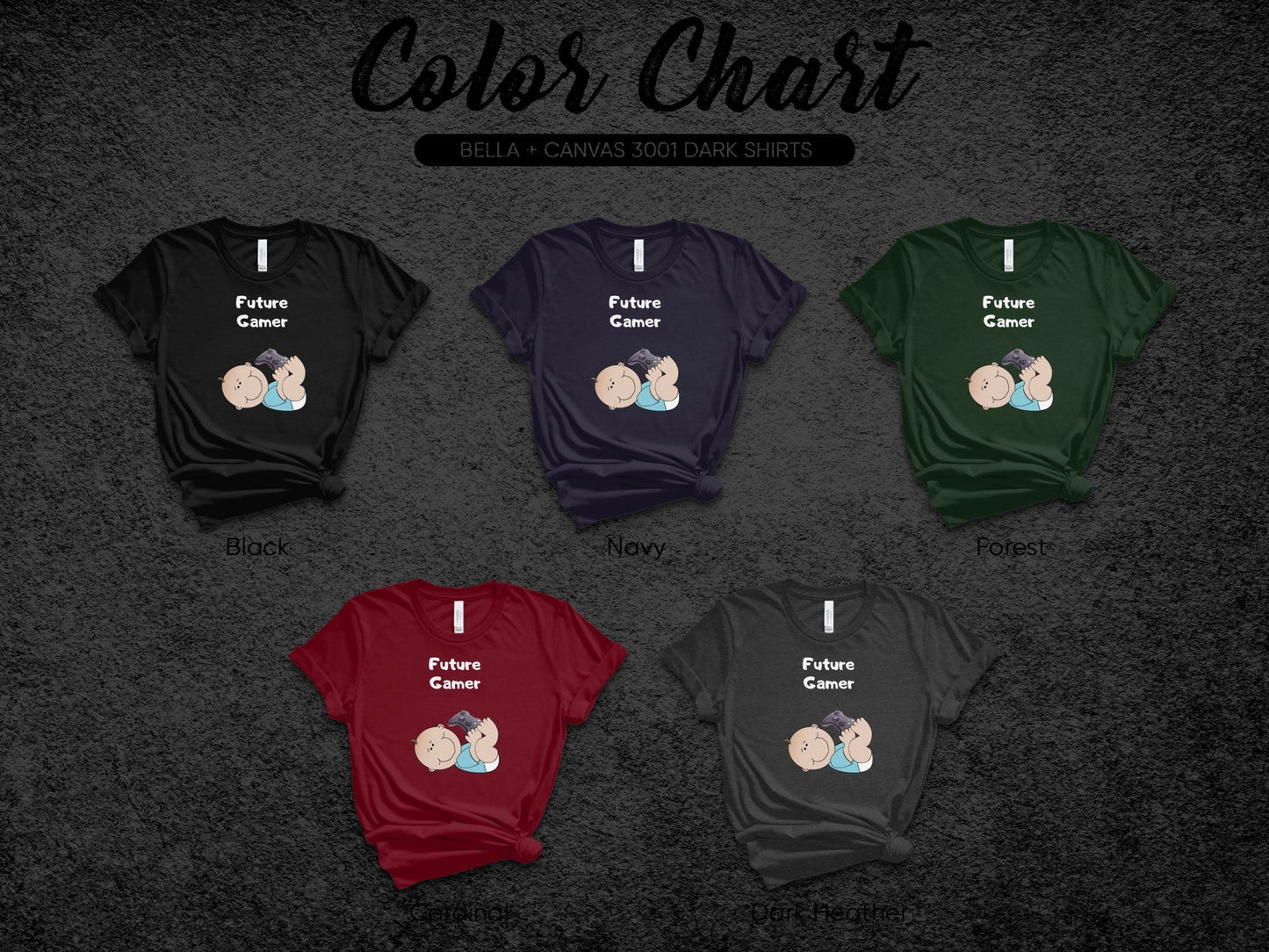 Future Gamer Shirt - Funny Baby Video Games Tee geekery t shirt for men women gamers gift geek t-shirt