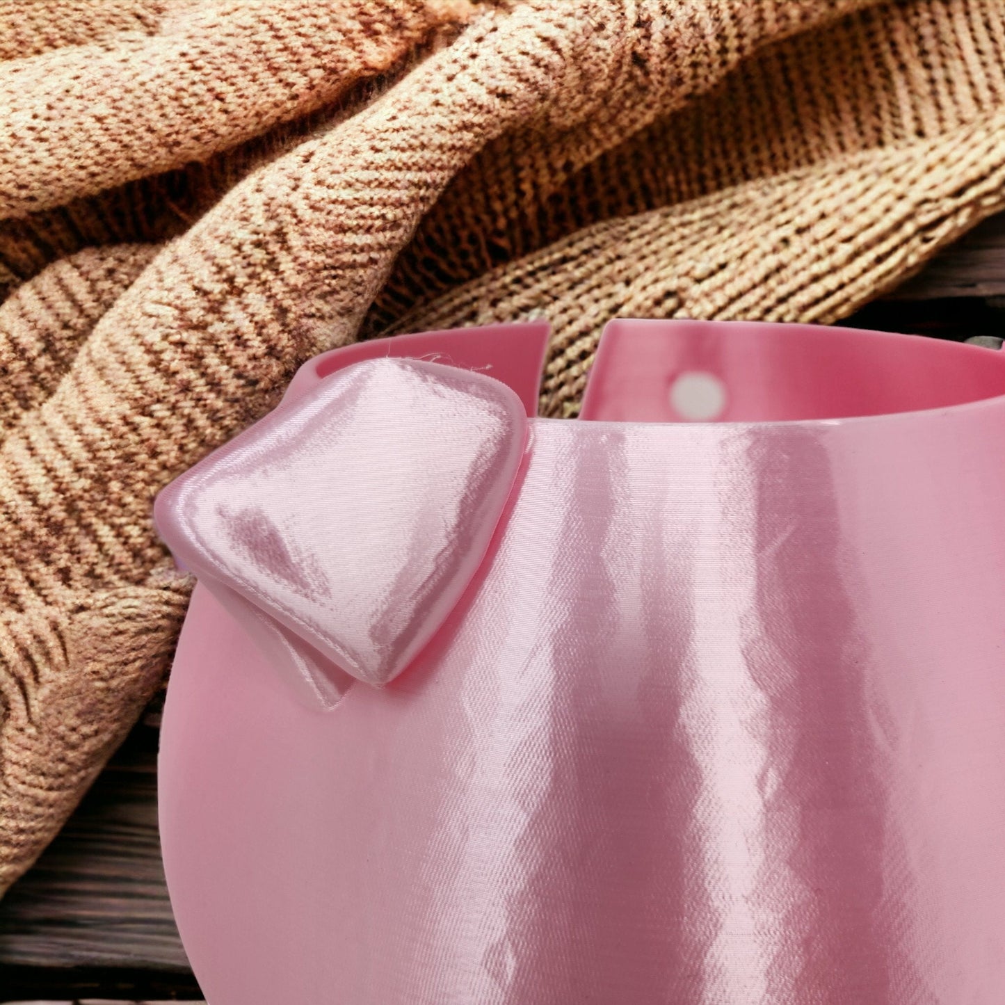 Pig Knitting Yarn Bowl - Adorable Perfect for Piggy Lovers and Crafters | Great Gift Idea for Knitters & Crocheters