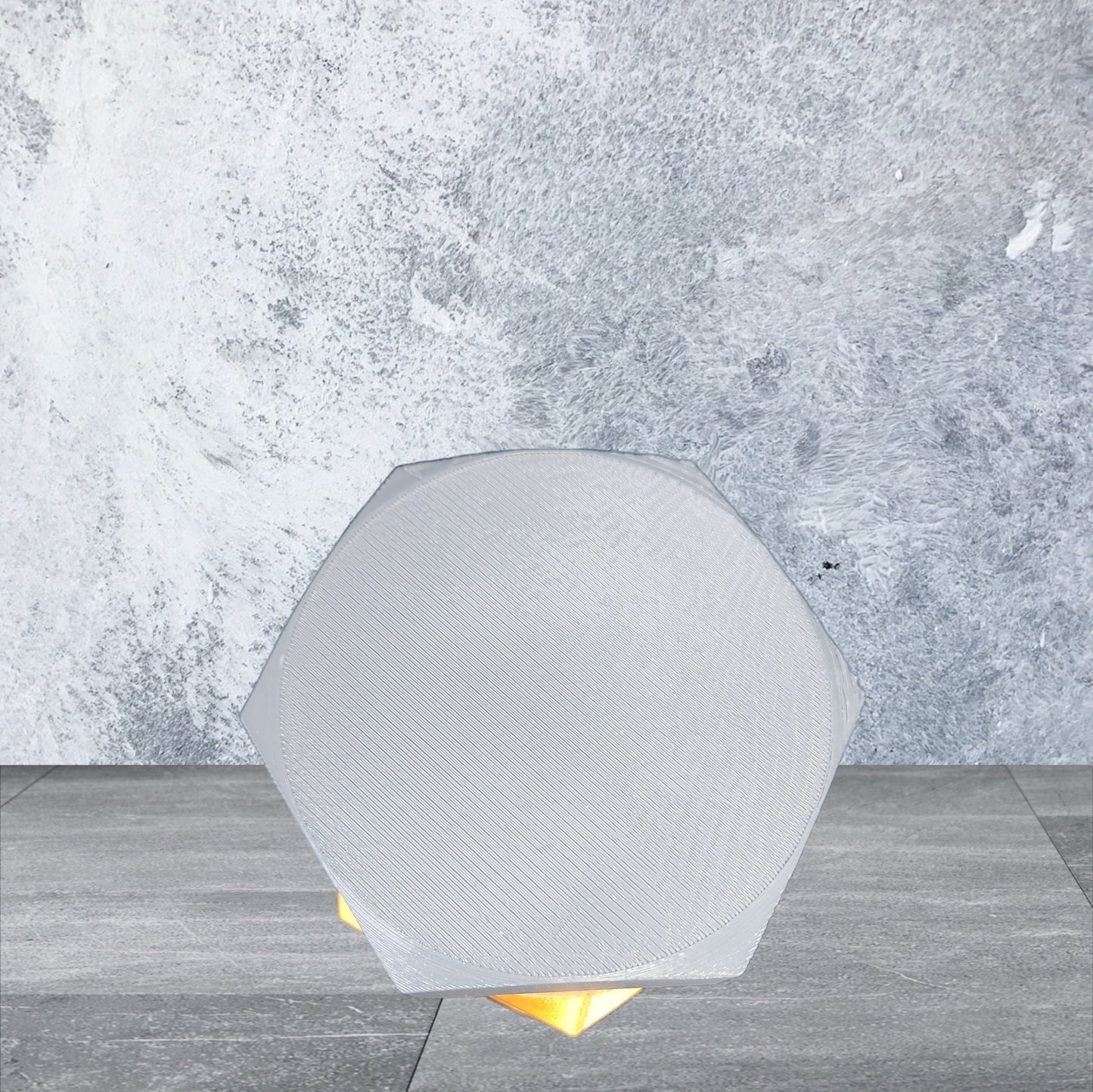 3D-Printed Big Bolt and Nut Pencil Holder Cup - Unique Desktop Decor