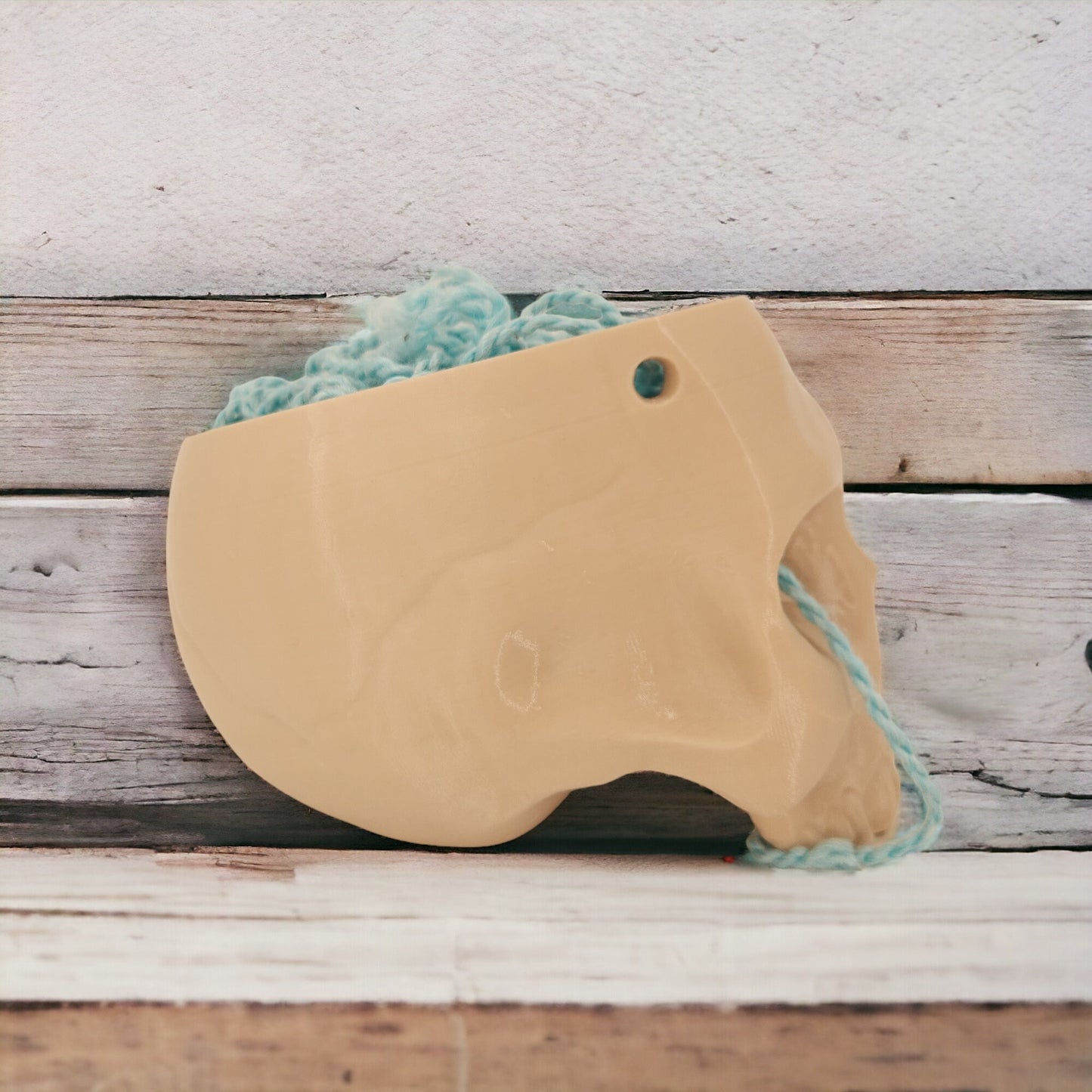 Skull Yarn Bowl - Unique Gothic Yarn Holder 3D Printed Great Gift Idea for Knitters & Crocheters