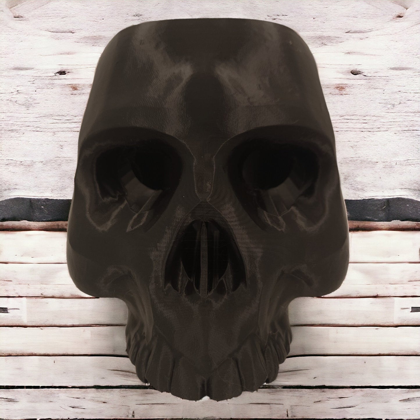 Skull Yarn Bowl - Unique Gothic Yarn Holder 3D Printed Great Gift Idea for Knitters & Crocheters