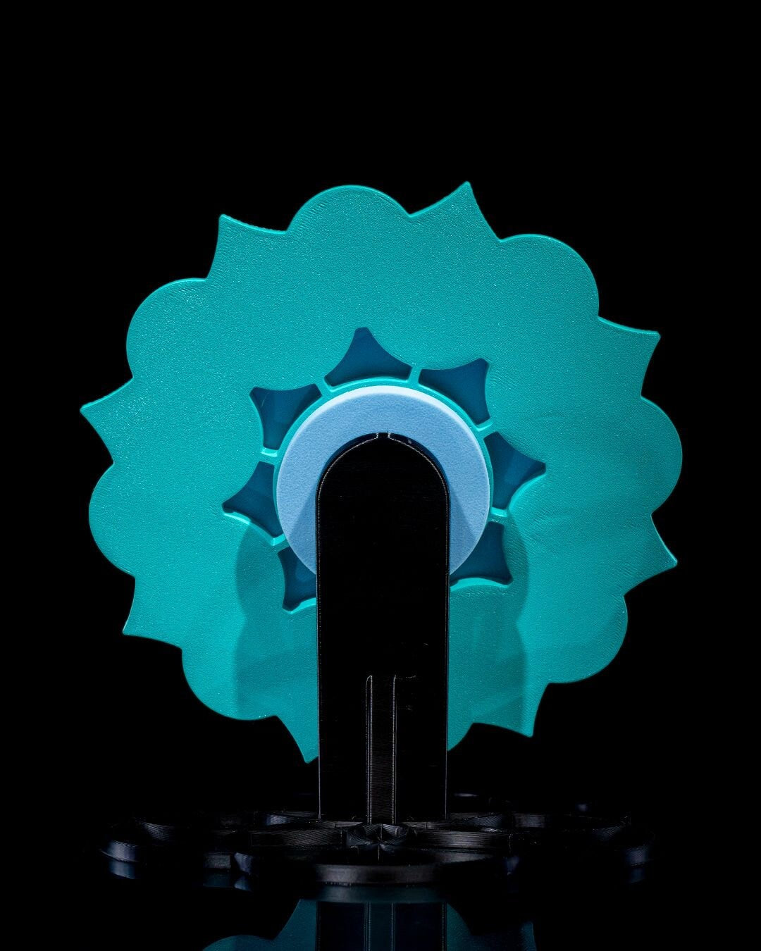 Unique 3D Printed Mandala Wall Decor - Sacred Geometry Art for Spiritual Spaces, Boho Home accent