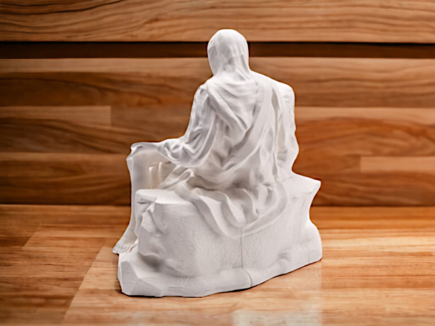 3D Printed Florentine Pietà Sculpture - Modern Catholic Art, Mary and Jesus Religious Home Decor, Pieta Replica Statue