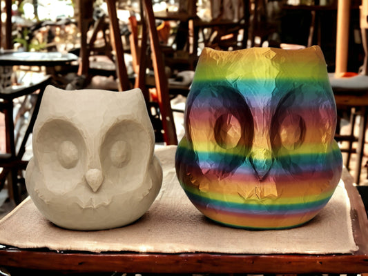 Owl Yarn Bowl - Unique 3D Printed Holder for Whimsical Knitting & Crochet Organizer, Perfect Gift for Crafters