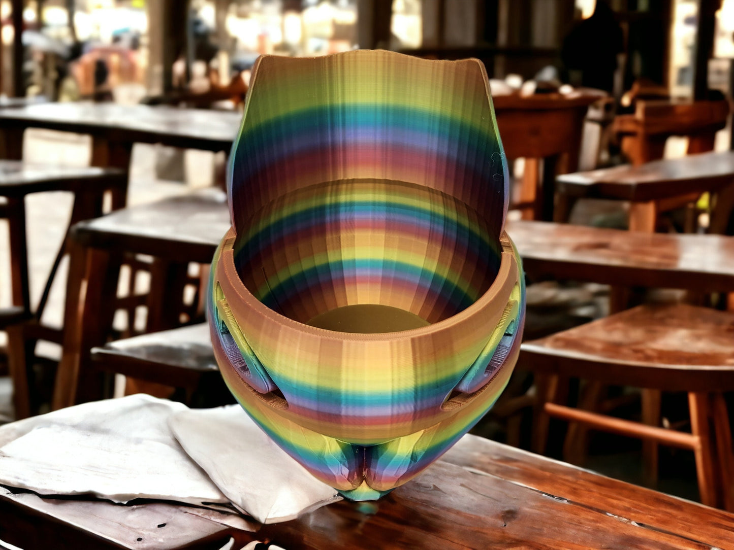 Owl Yarn Bowl - Unique 3D Printed Holder for Whimsical Knitting & Crochet Organizer, Perfect Gift for Crafters