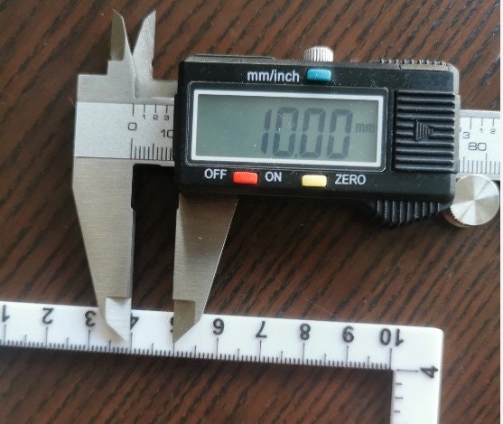 Gauge Swatch Measurement Ruler Square Tool 3D Printed for Knitting & Crochet - Unique Tool for Accurate Stitch Count