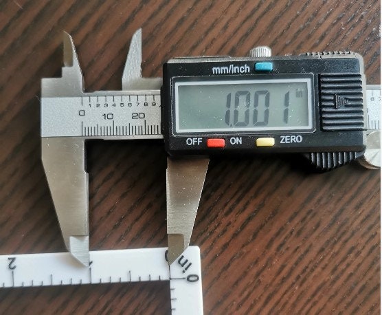 Gauge Swatch Measurement Ruler Square Tool 3D Printed for Knitting & Crochet - Unique Tool for Accurate Stitch Count