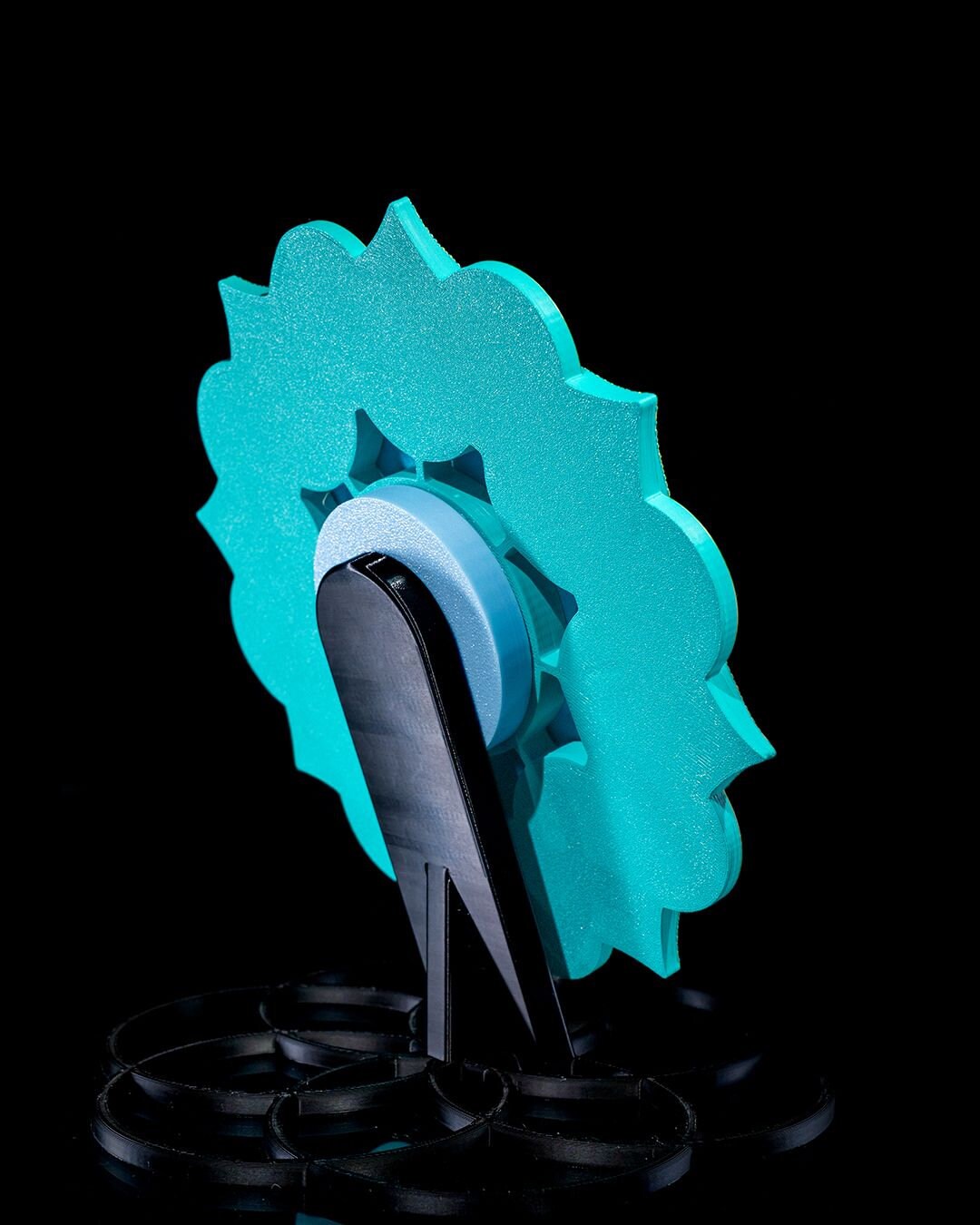 Unique 3D Printed Mandala Wall Decor - Sacred Geometry Art for Spiritual Spaces, Boho Home accent