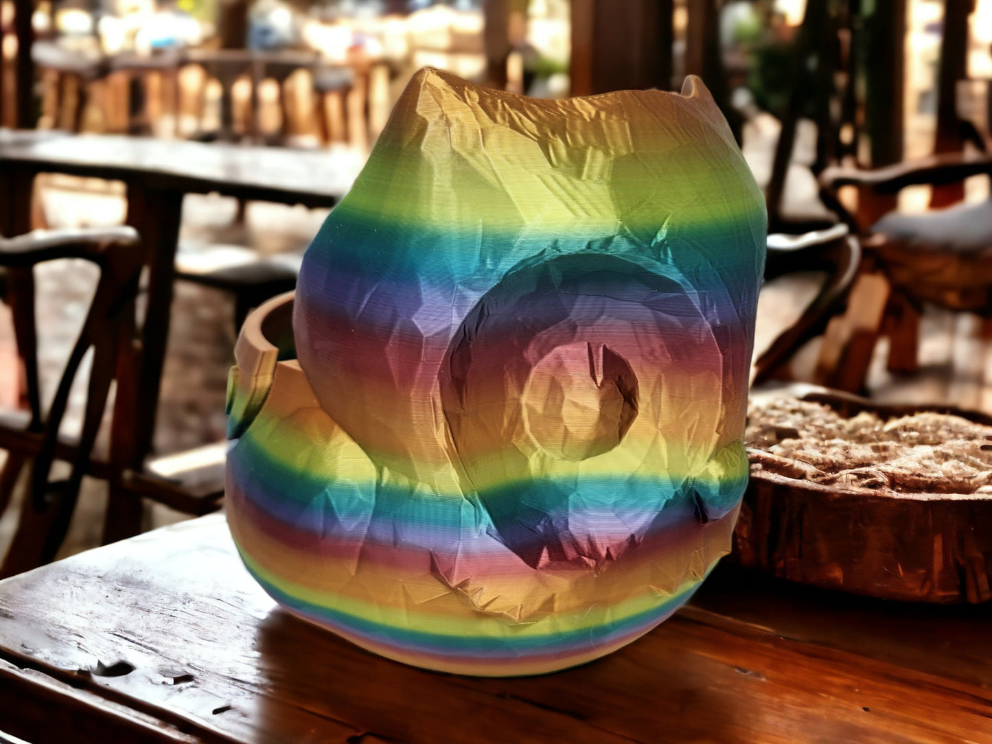 Owl Yarn Bowl - Unique 3D Printed Holder for Whimsical Knitting & Crochet Organizer, Perfect Gift for Crafters