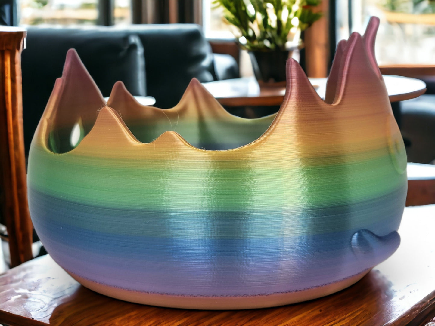 Calcifer Fire Demon Yarn Bowl - Perfect Gift for Knitting Crochet Enthusiasts! Mothersday Gift