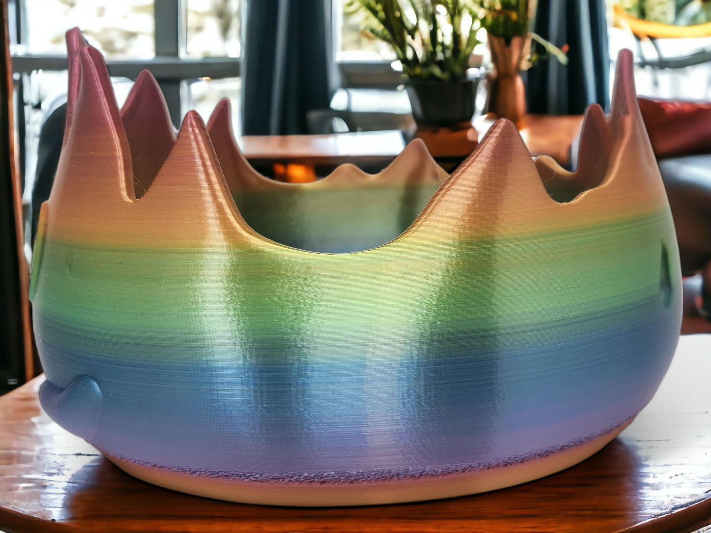 Calcifer Fire Demon Yarn Bowl - Perfect Gift for Knitting Crochet Enthusiasts! Mothersday Gift