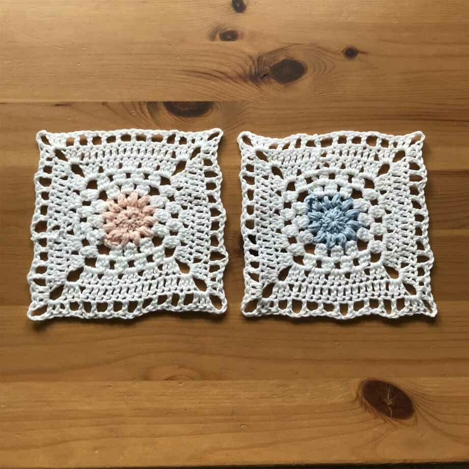Crochet Granny Square or Round Blocking Board - 3D Printed Knitting Tool for Crafts - Perfect Gift