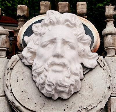 Mask of Laocoon 3D Printed Greek Sculpture, Mythology Artwork Reproduction for Elegant Gothic Decor, Famous Masterpiece