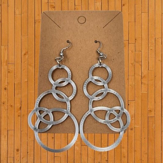 Bubble Dangle Earrings Set - Bling Bubbly Buoyancy 3D Printed Gift - Unique Stocking Stuffer & Fun Present for All Ages