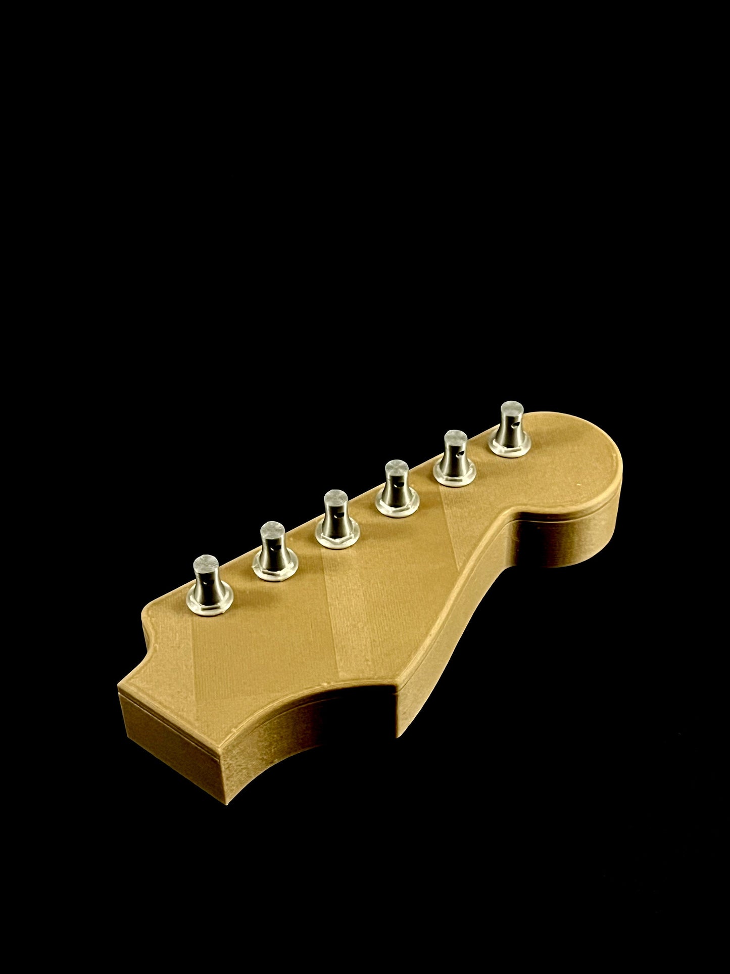 Fender Strat Style Headstock 3D Printed Jewelry and Pick Holder | Unique Guitar Accessory, Home Decor, Custom Organizer