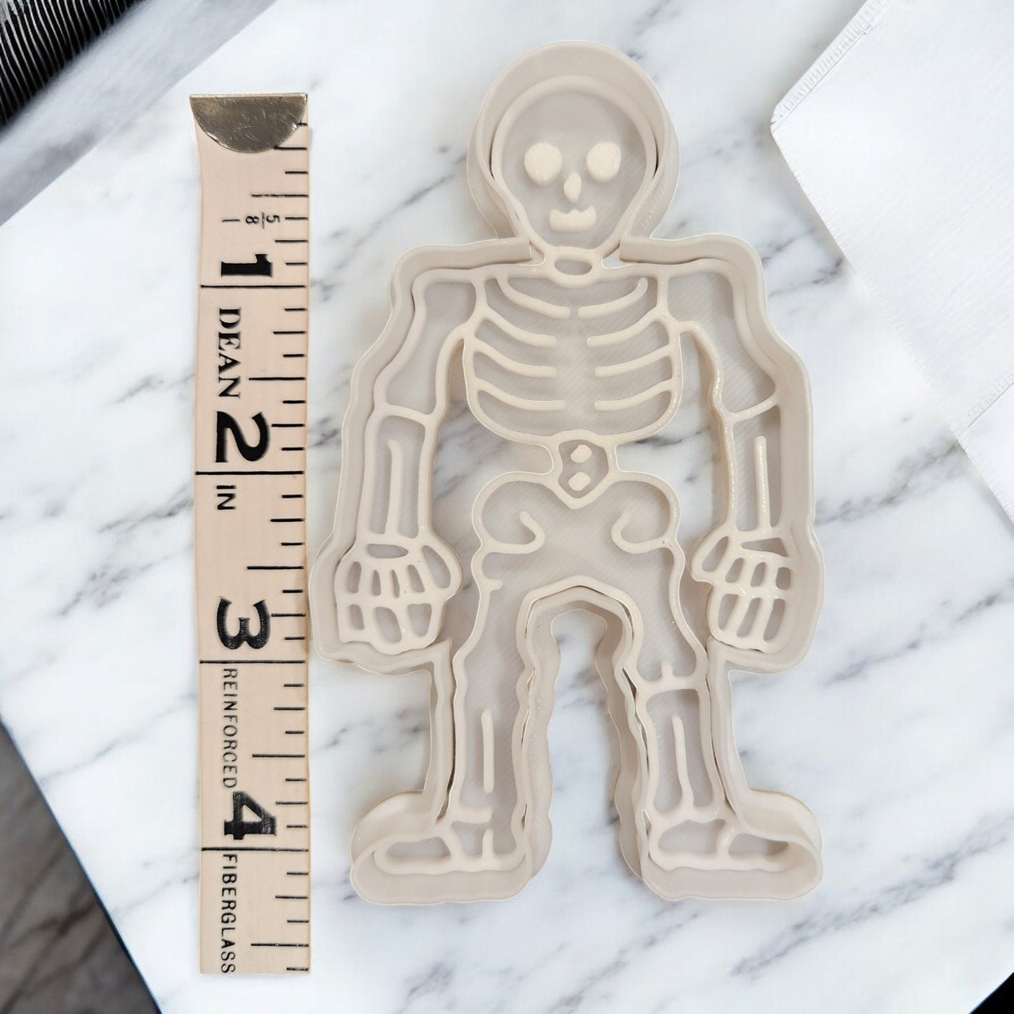 Halloween Cookie Cutters 3D Printed - Pumpkin, Skeleton, Bat, Ghost & Cauldron - Perfect for Baking Festive Treats!