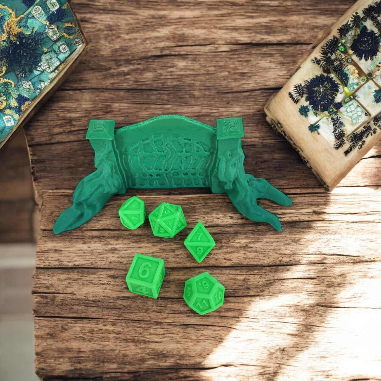 Spooky Halloween Dice Tower - Themed Tree House for Tabletop Gaming Fun & Decor