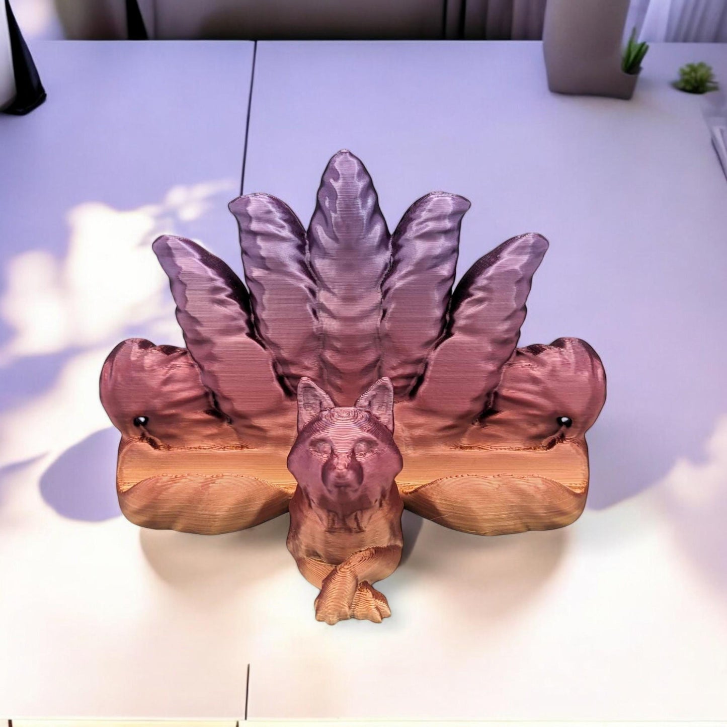 Kitsune Card Holder | Unique 3D Print Design for Professionals & Creatives | Stylish, Durable, Great Gift Idea