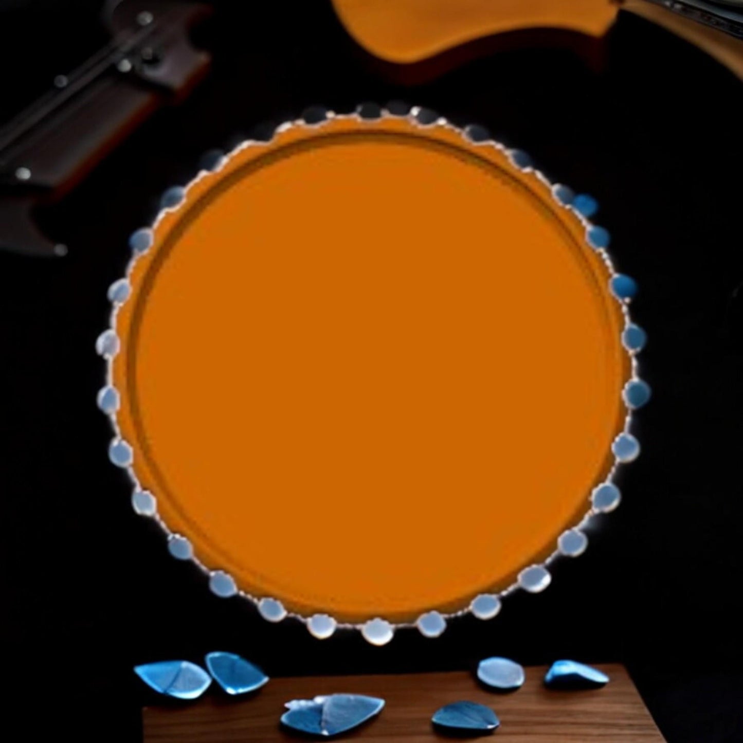 Guitar Pick Box 3D Printed Jewelry and Pick Holder | Unique Guitar Accessory, Home Decor, Custom Organizer