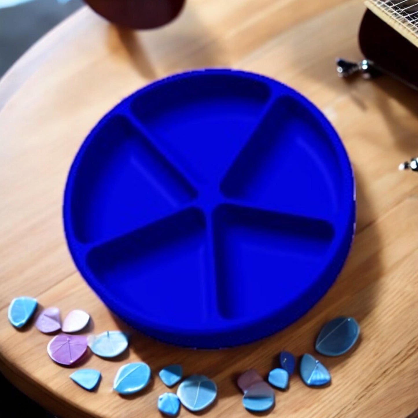 Guitar Pick Box 3D Printed Jewelry and Pick Holder | Unique Guitar Accessory, Home Decor, Custom Organizer