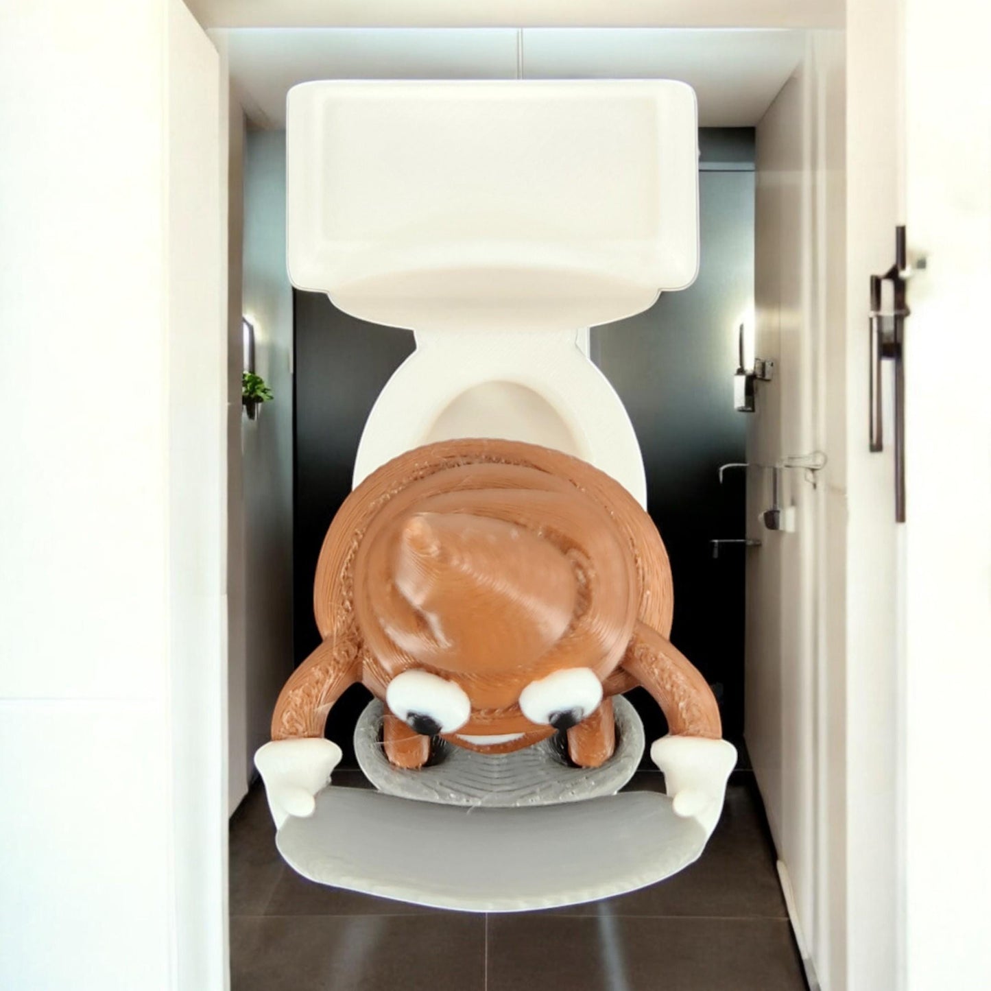 Mr. Poop Bathroom Buddy | Fun Mr. Hanky Toilet Decor | Unique Bathroom Gift | Kids & Adults | Whimsical Bathroom Accessory