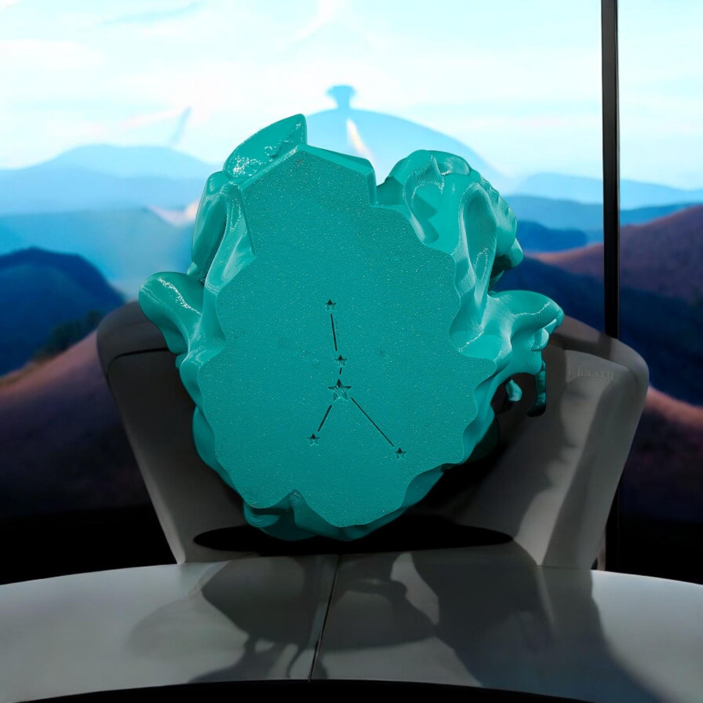 Cancer Sculpture Figurine | Unique 3D Printed Zodiac Decor & Astrology Gifts for Cancer Lovers