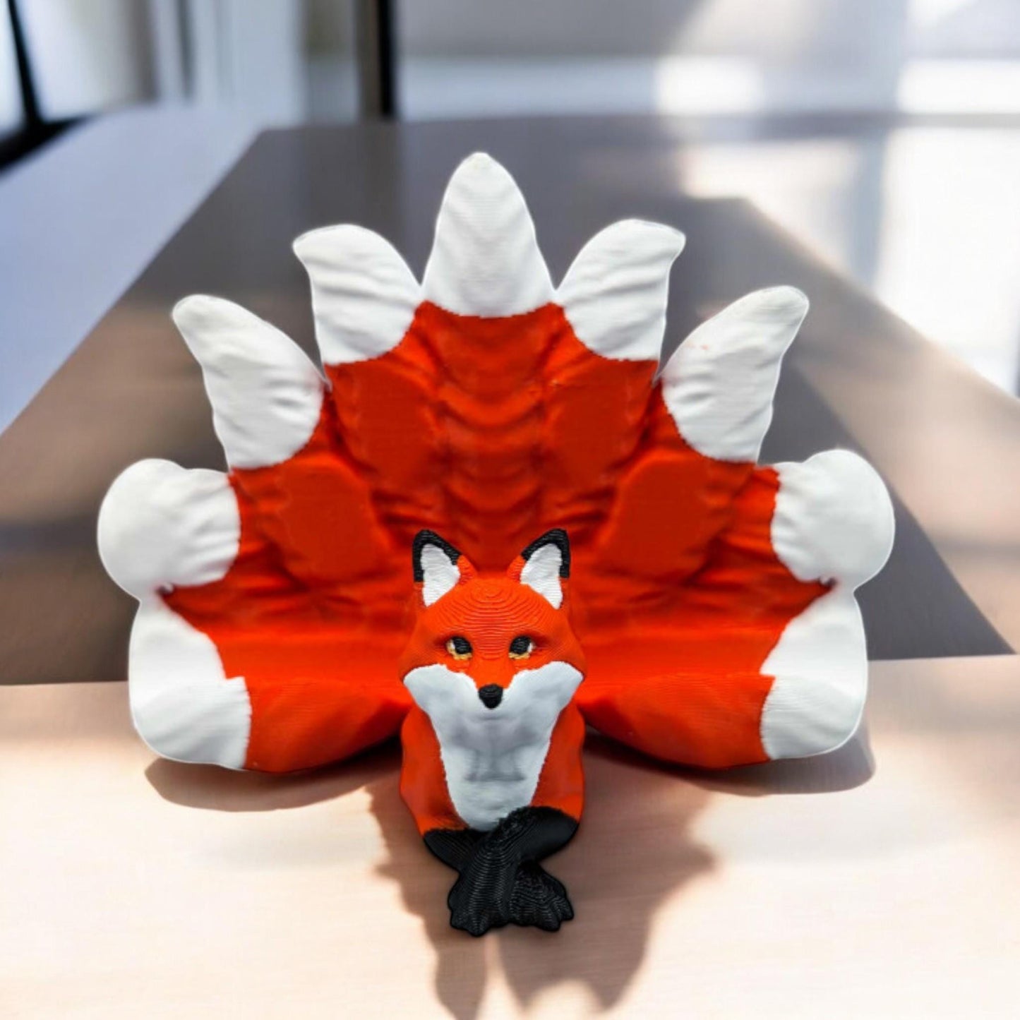 Kitsune Card Holder | Unique 3D Print Design for Professionals & Creatives | Stylish, Durable, Great Gift Idea