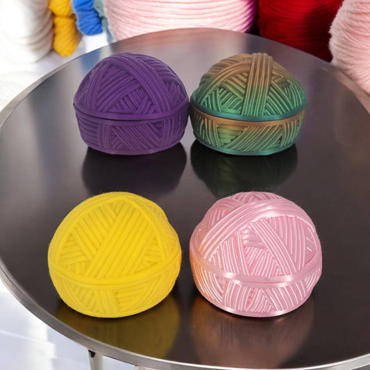 Knitted Measuring Tape Rewinder - 3D printed Rewinder Accurate Measurement Tool for Sewing, Crafting & Quilting