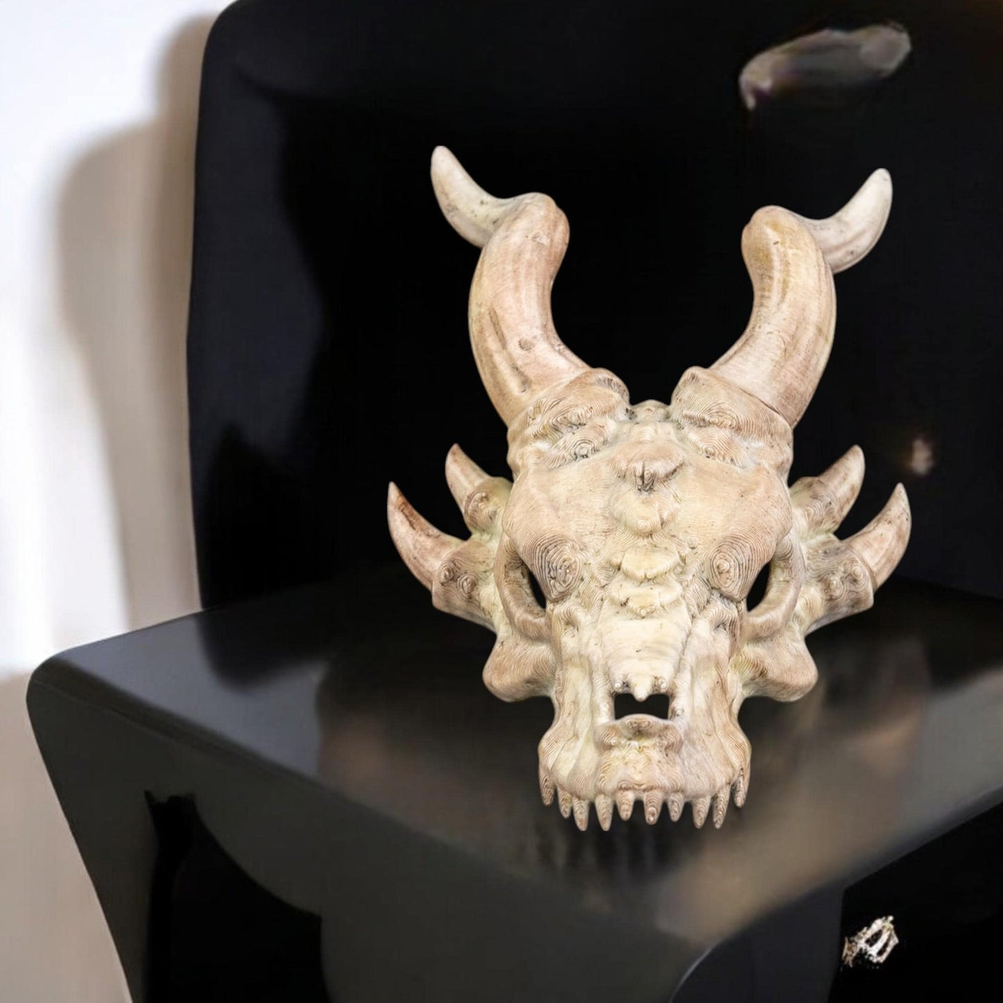 Dragon Bone Trophy Hair Pin | 3D Printed Hair Accessories | Unique Gothic Hair Jewelry for Women & Cosplay Style