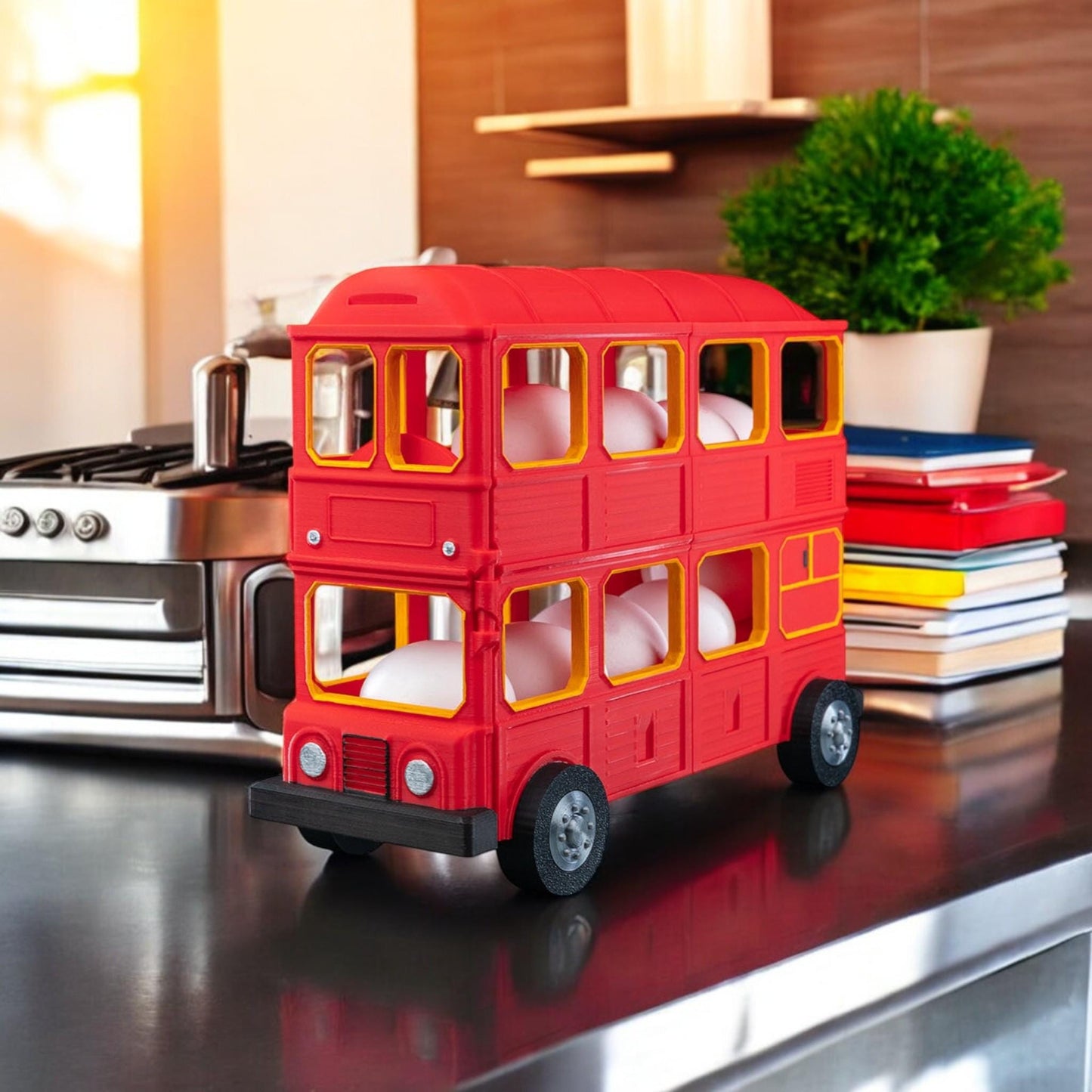 Egg Dispenser Tray | Hop on the Eggspress Holder for Fresh Farm Eggs, Kitchen Organizer, Egg Storage Solution