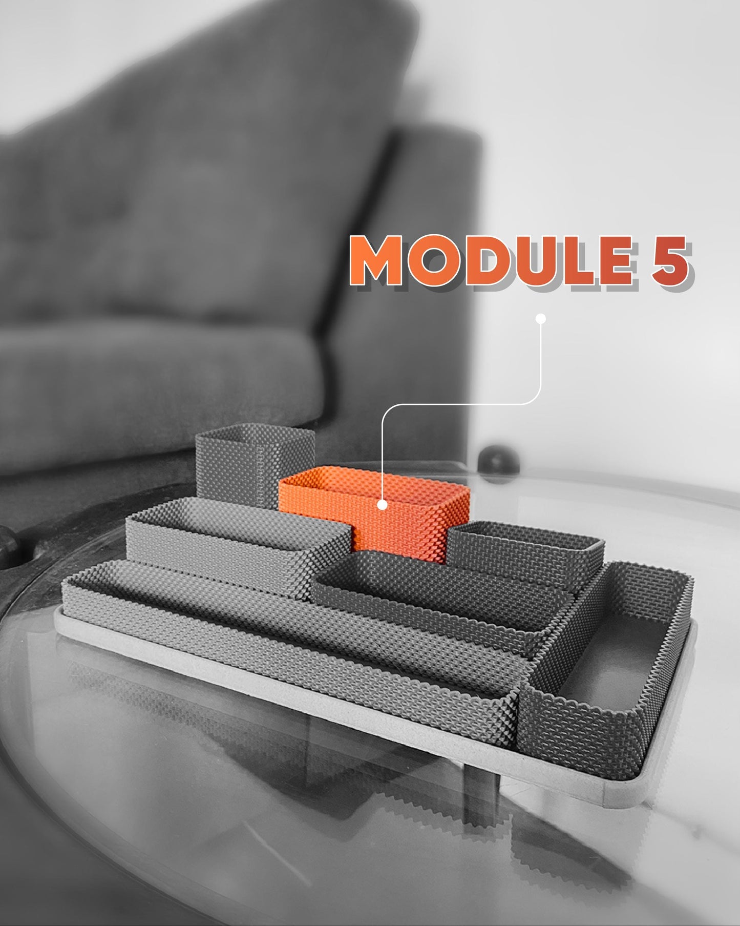 Coregrid Modular Organization System - Versatile & Functional Storage Solution for Home and Office, Redefine Your Space