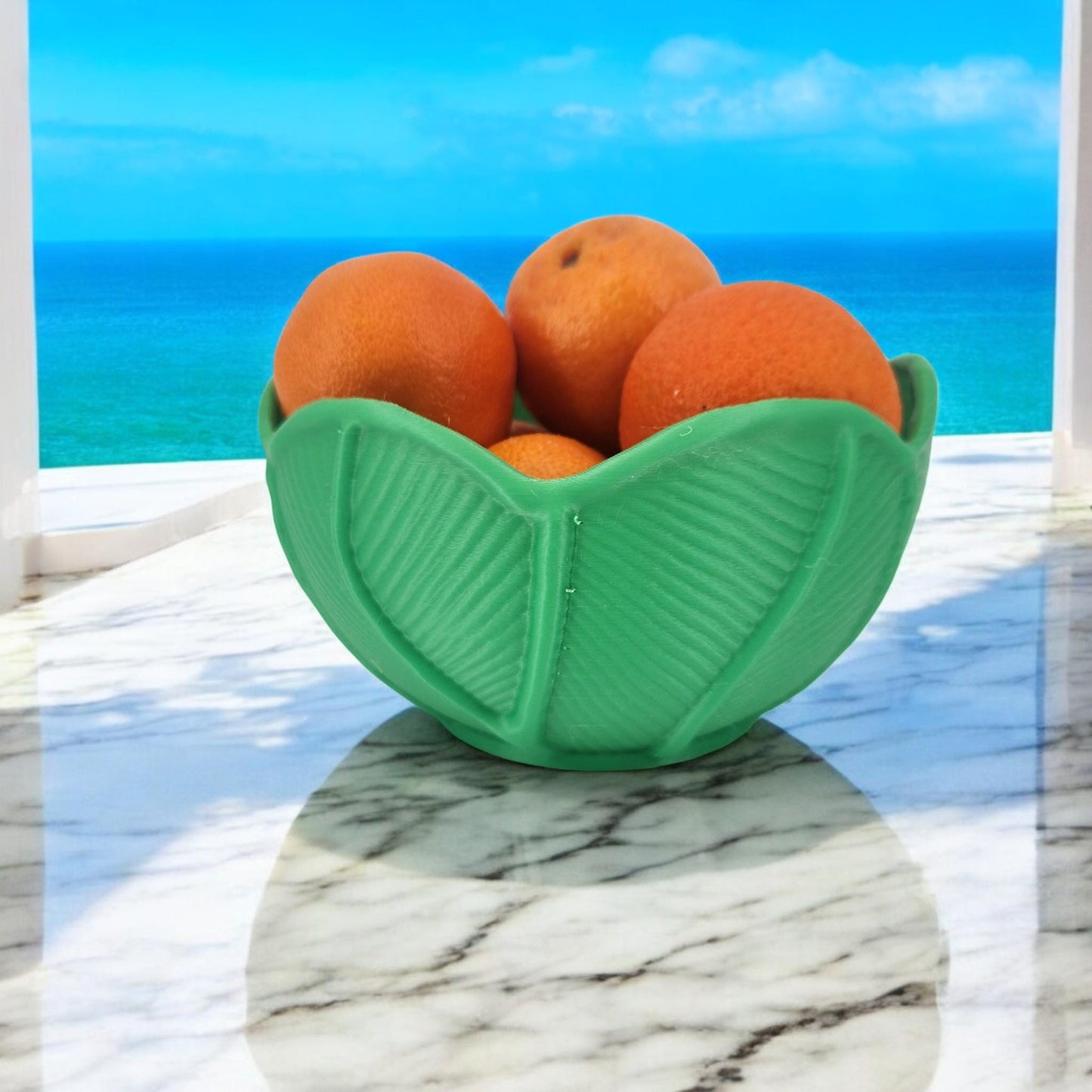 3D Printed Leaf Bowl | Nature-Inspired Home Decor | Unique Handmade Serving Dish | Functional Art for Your Living Space