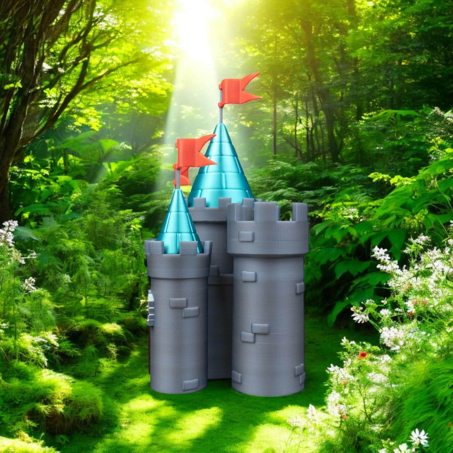 Castle Fairy House - Enchanted Garden Decor & Whimsical Miniature Home Accessory for Magical Spaces
