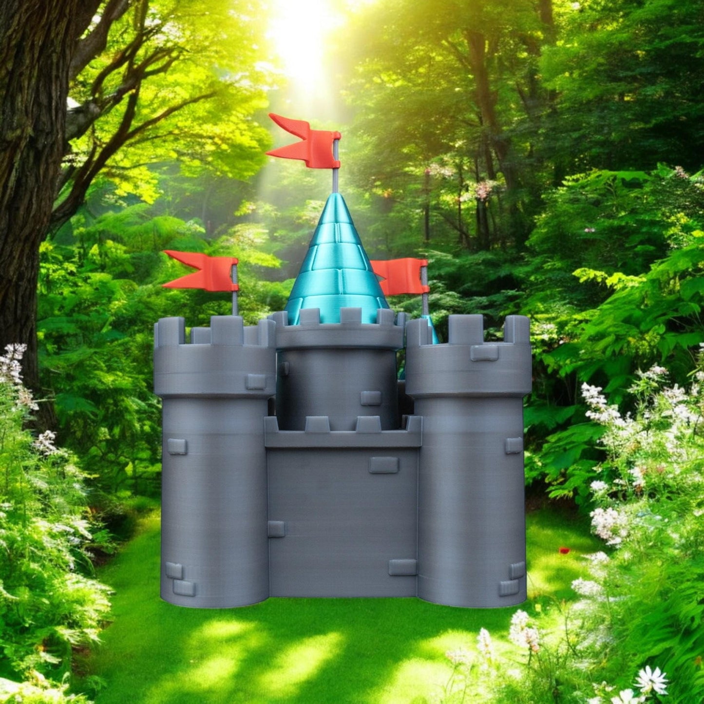 Castle Fairy House - Enchanted Garden Decor & Whimsical Miniature Home Accessory for Magical Spaces