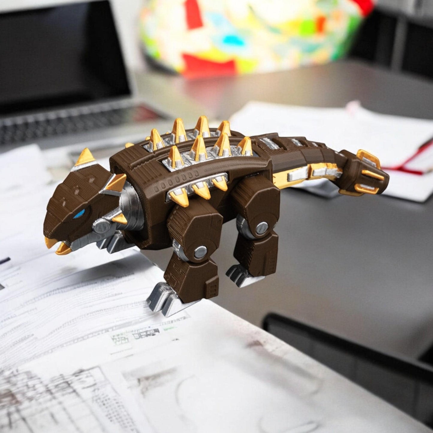 Articulating Dinosaurs Robot Toys | 3D Printed Dinosaur Figures for Kids & Collectors | Educational STEM Toys