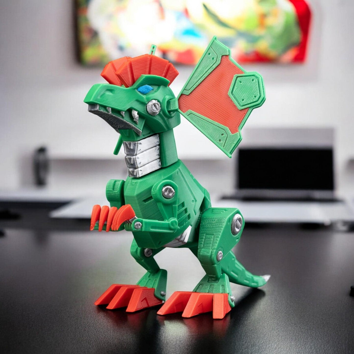 Articulating Dinosaurs Robot Toys | 3D Printed Dinosaur Figures for Kids & Collectors | Educational STEM Toys