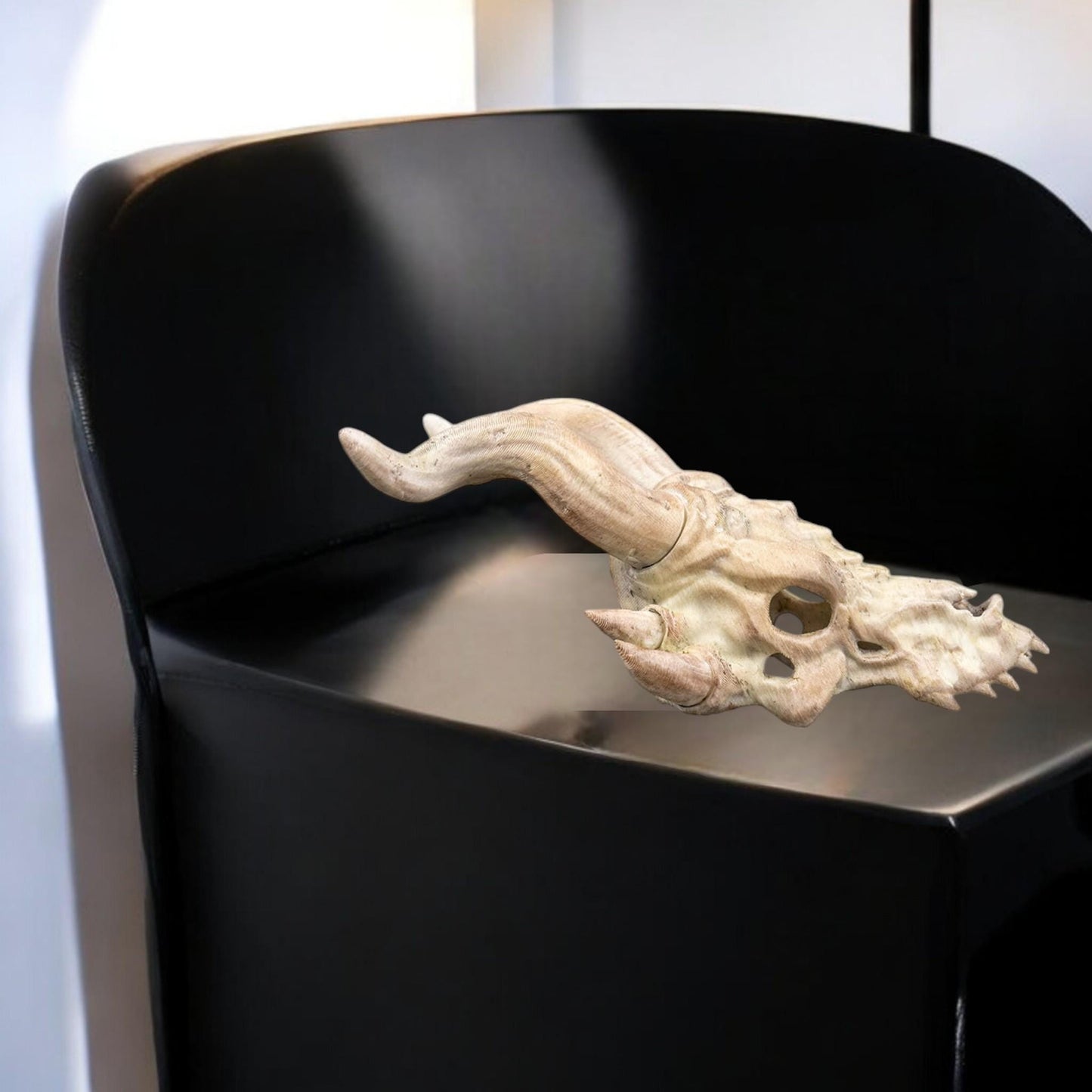 Dragon Bone Trophy Hair Pin | 3D Printed Hair Accessories | Unique Gothic Hair Jewelry for Women & Cosplay Style