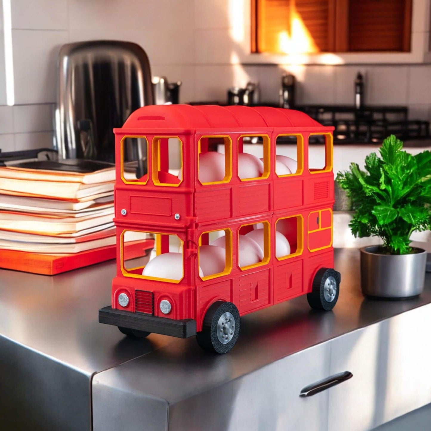 Egg Dispenser Tray | Hop on the Eggspress Holder for Fresh Farm Eggs, Kitchen Organizer, Egg Storage Solution