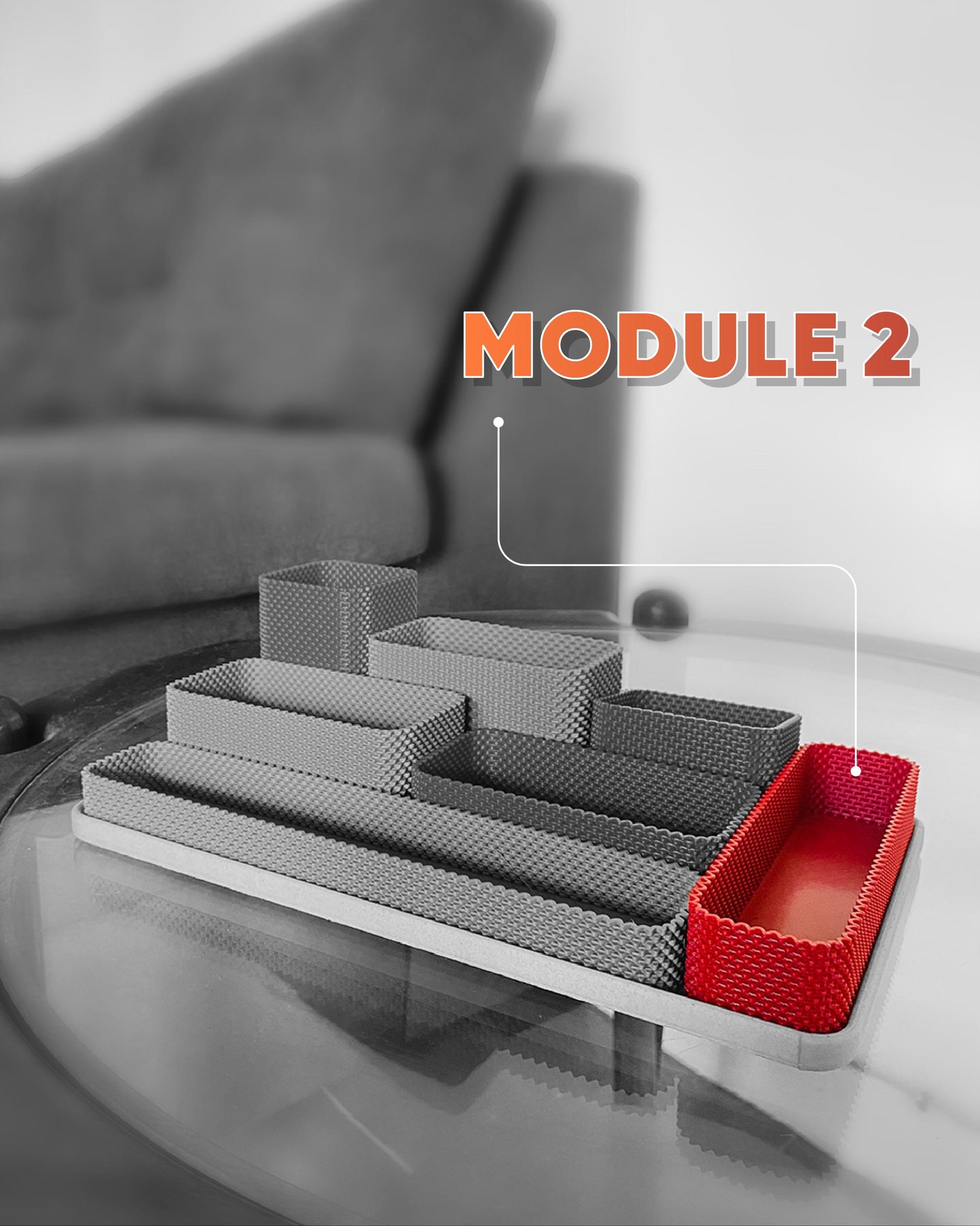 Coregrid Modular Organization System - Versatile & Functional Storage Solution for Home and Office, Redefine Your Space